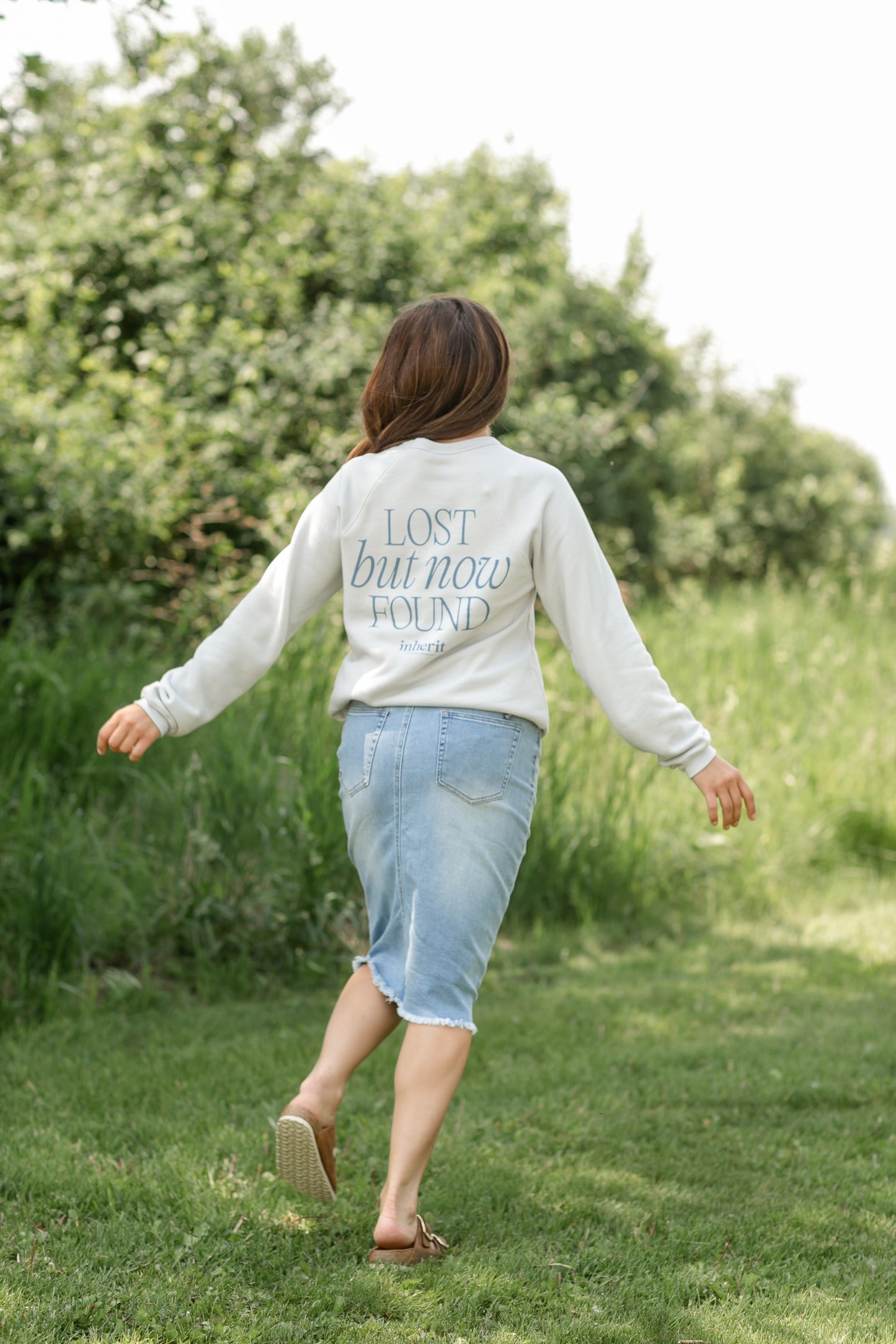 Inherit Renew Christian Graphic Sweatshirt