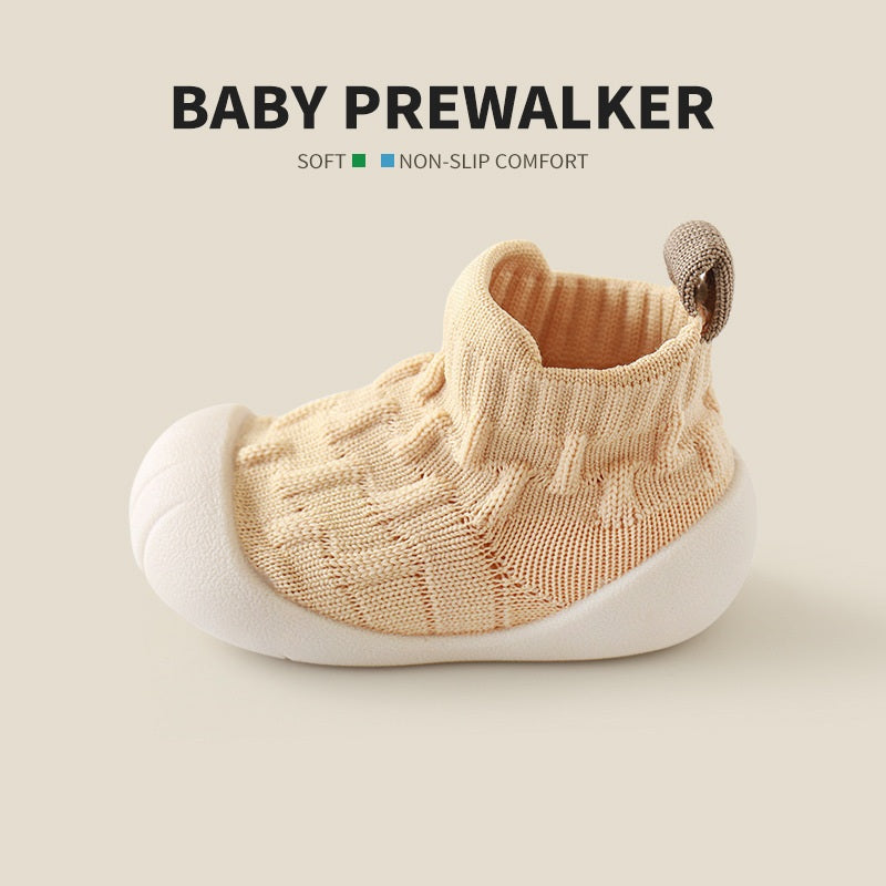 Unisex Patchwork Jacquard Pattern Soft-Sole Walking Shoes
