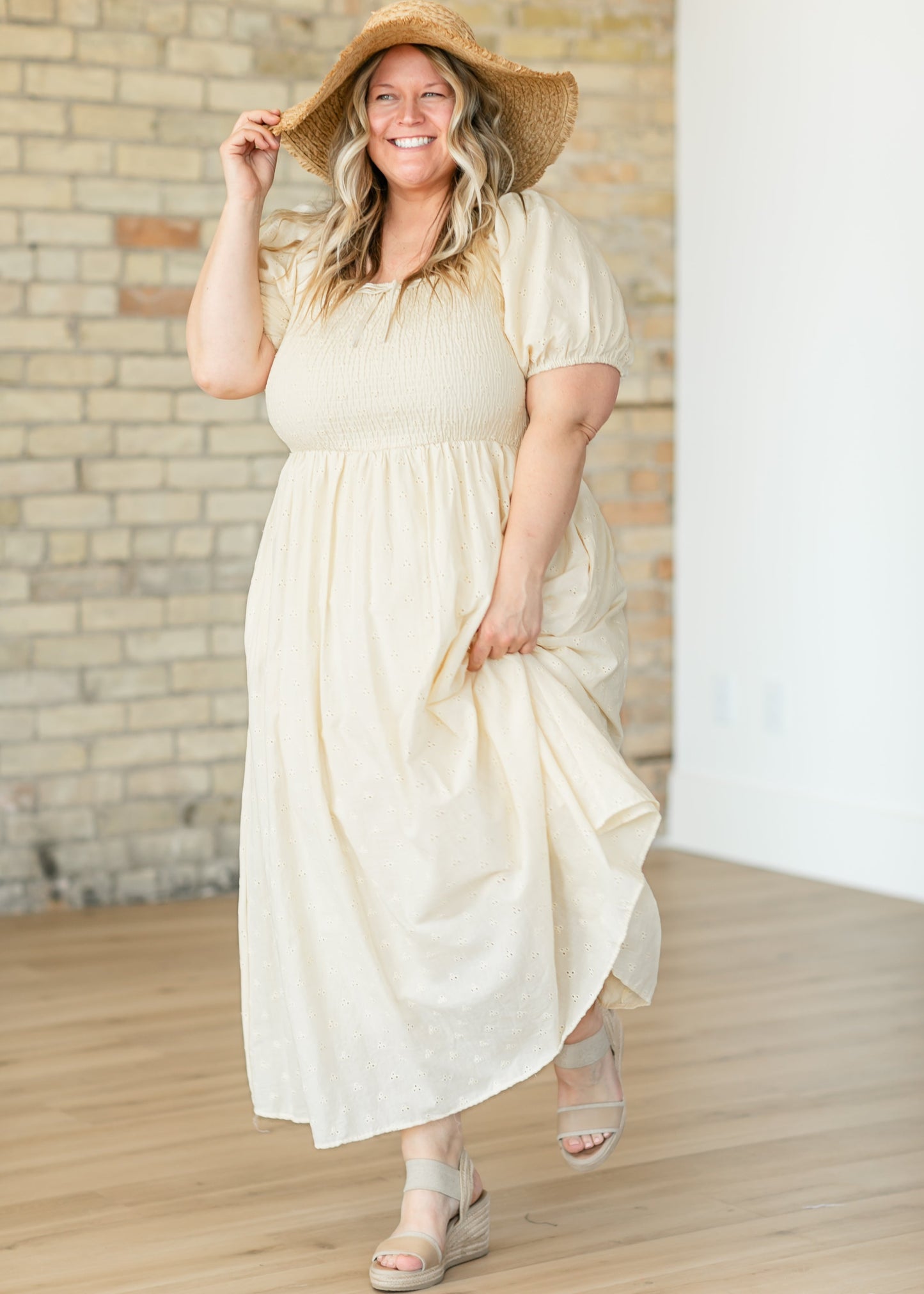 Rayna Eyelet Maxi Dress - FINAL SALE