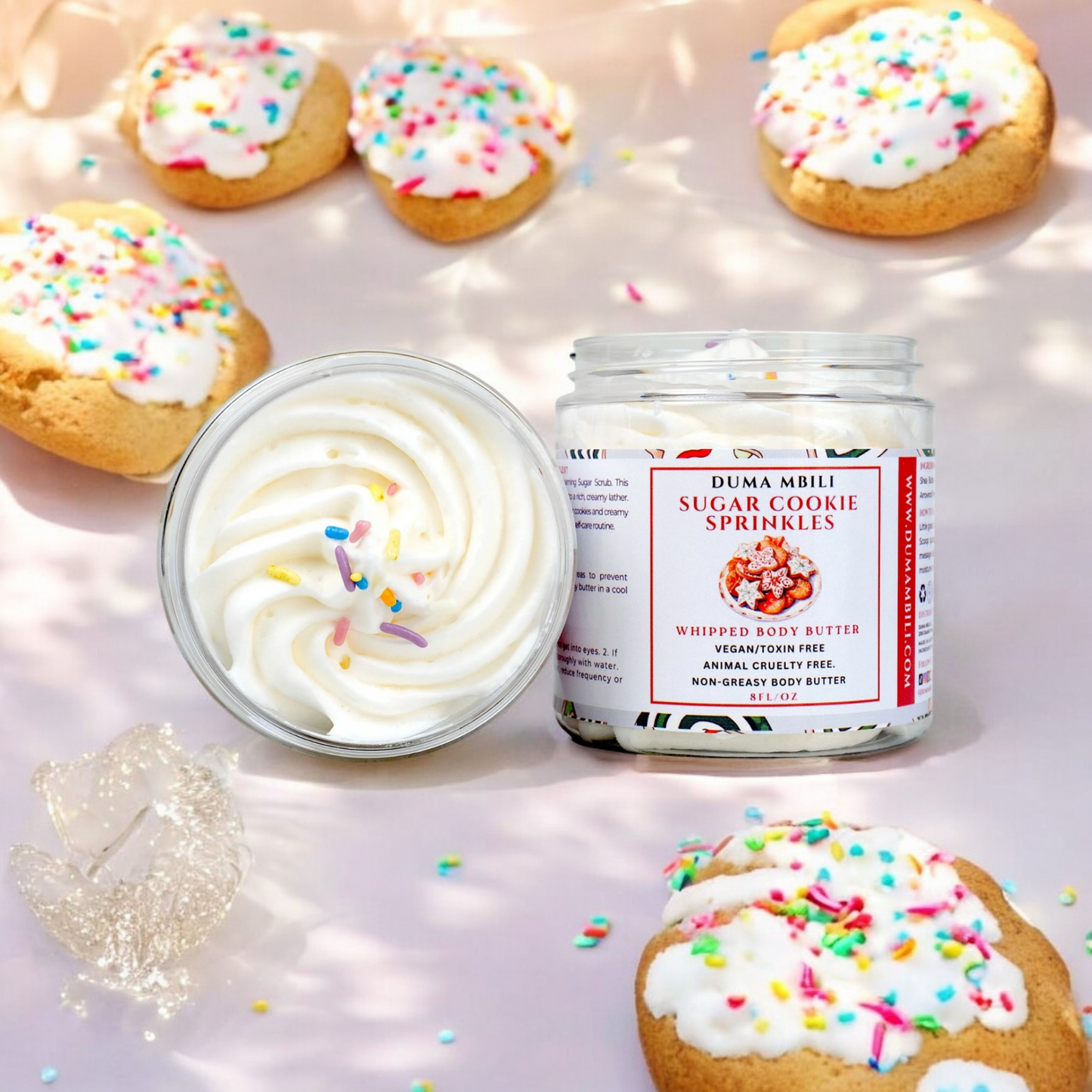 Sugar Cookie Sprinkles Whipped Body Butter