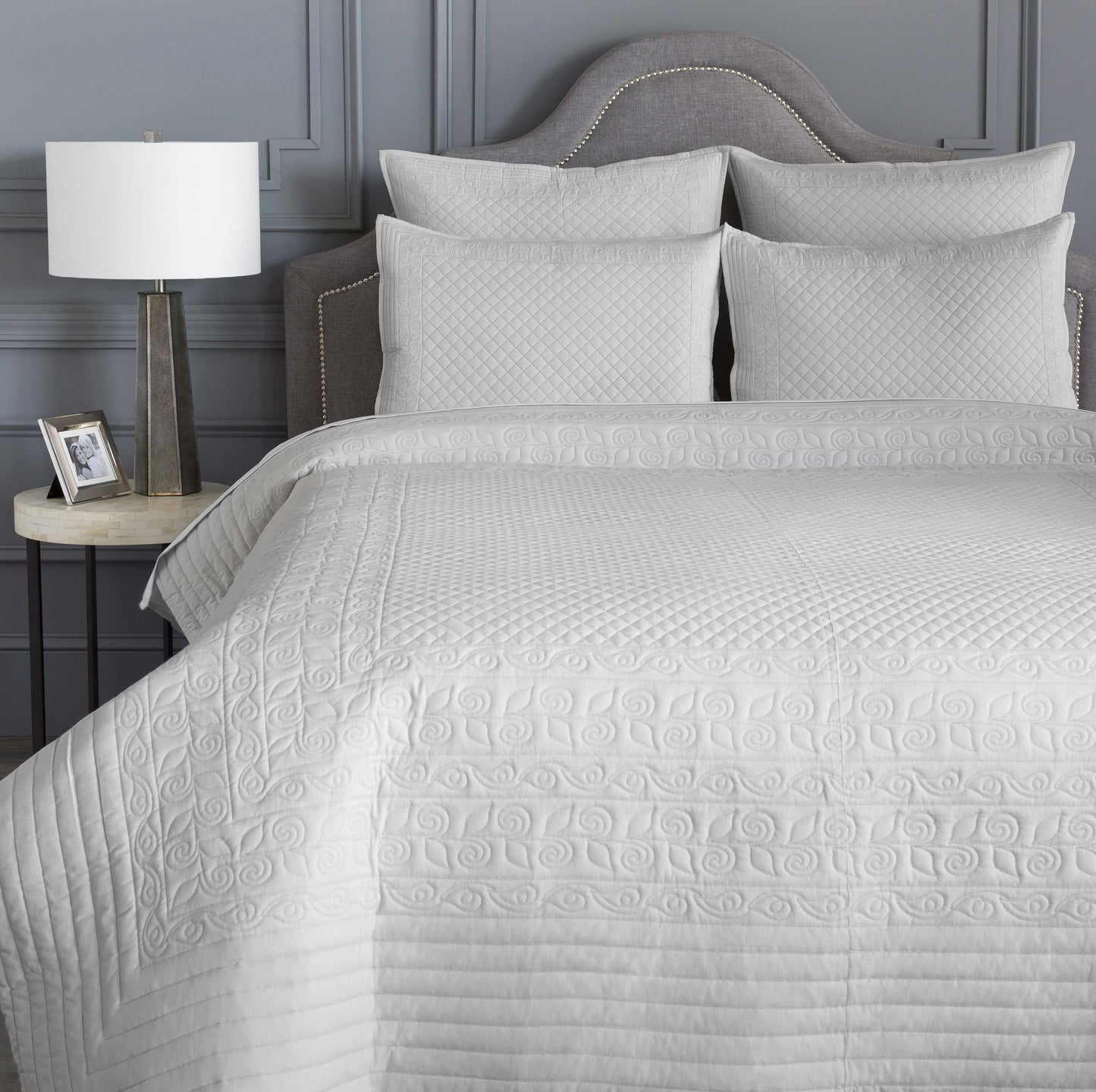 Sallisaw Light Slate Bedding