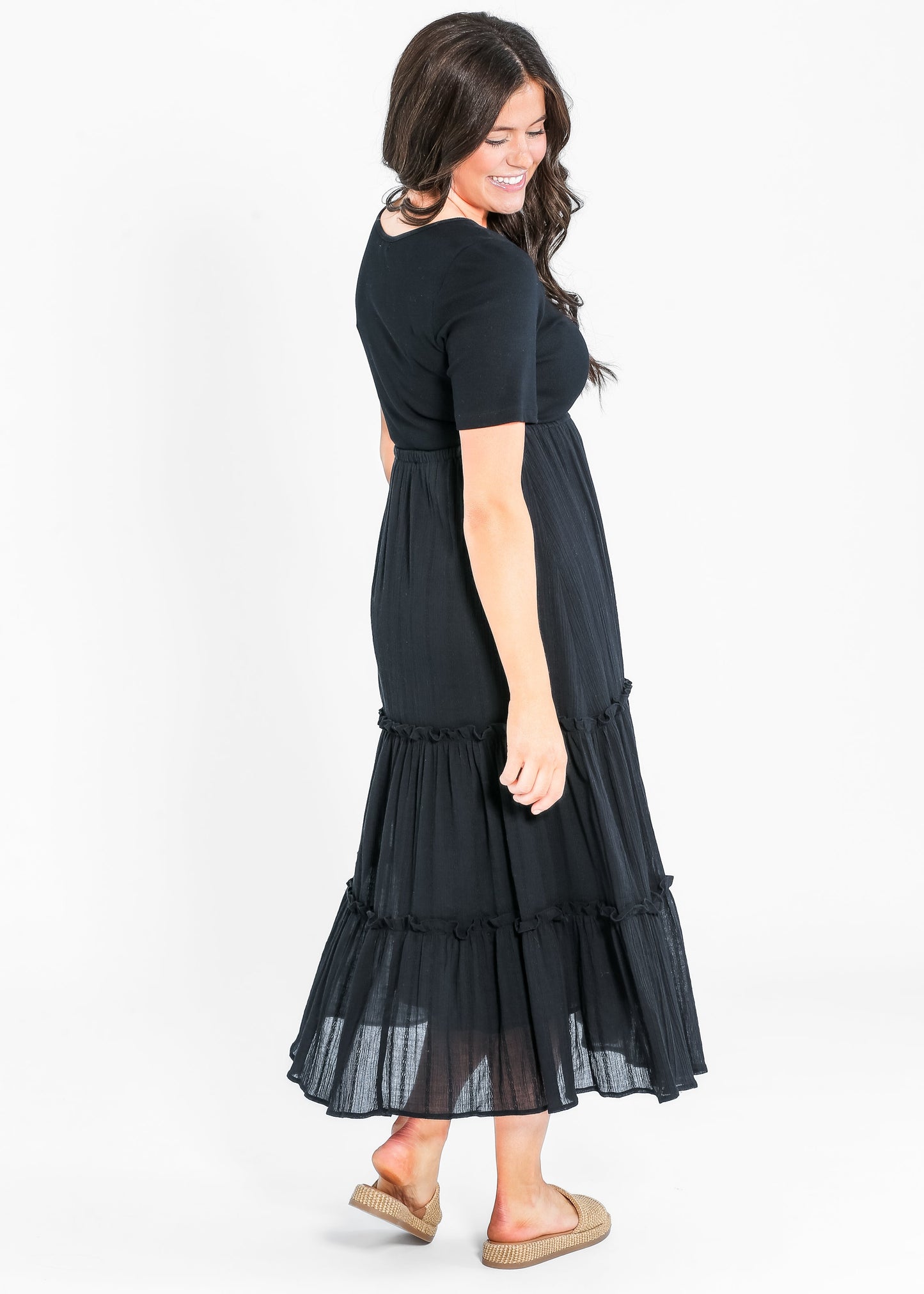 Serena Eyelet Maxi Dress - FINAL SALE