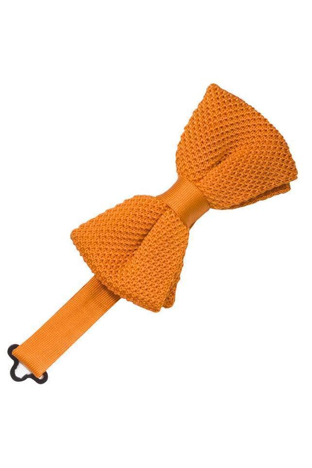 Silk Knit Bow Tie