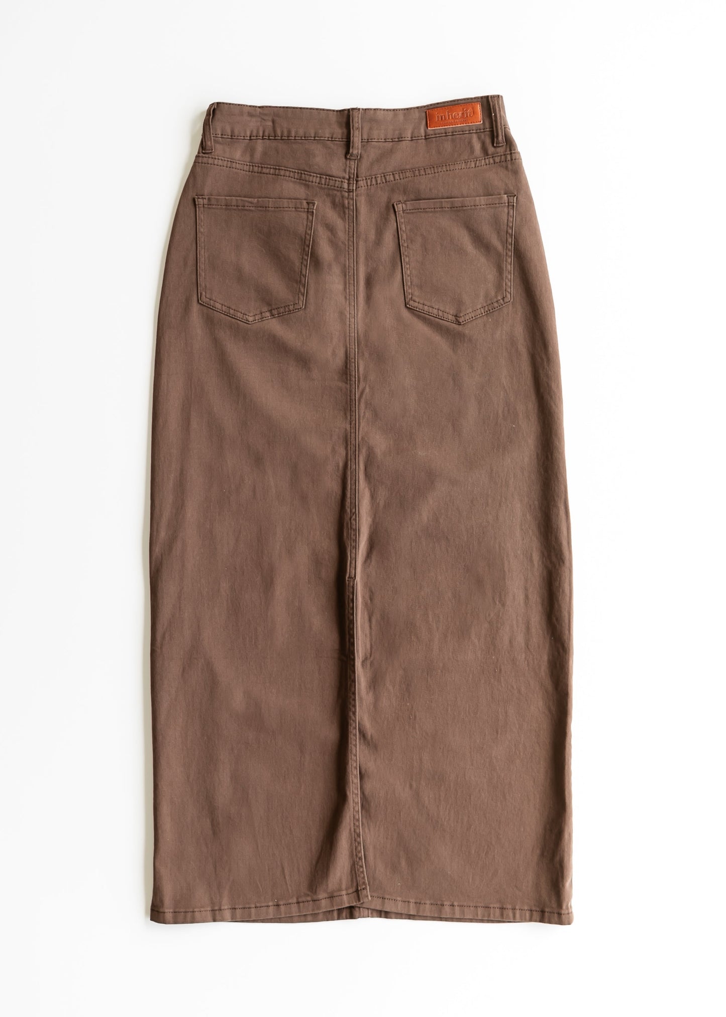 Stella Denim Maxi Skirt