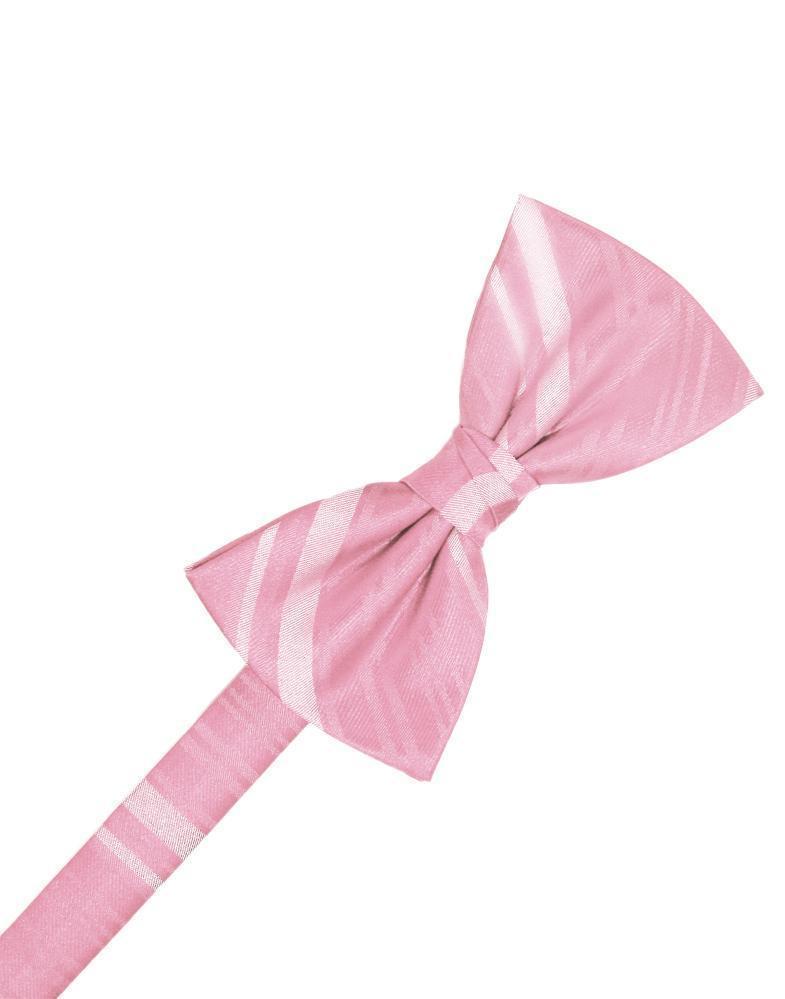 Striped Satin Kids Bow Tie