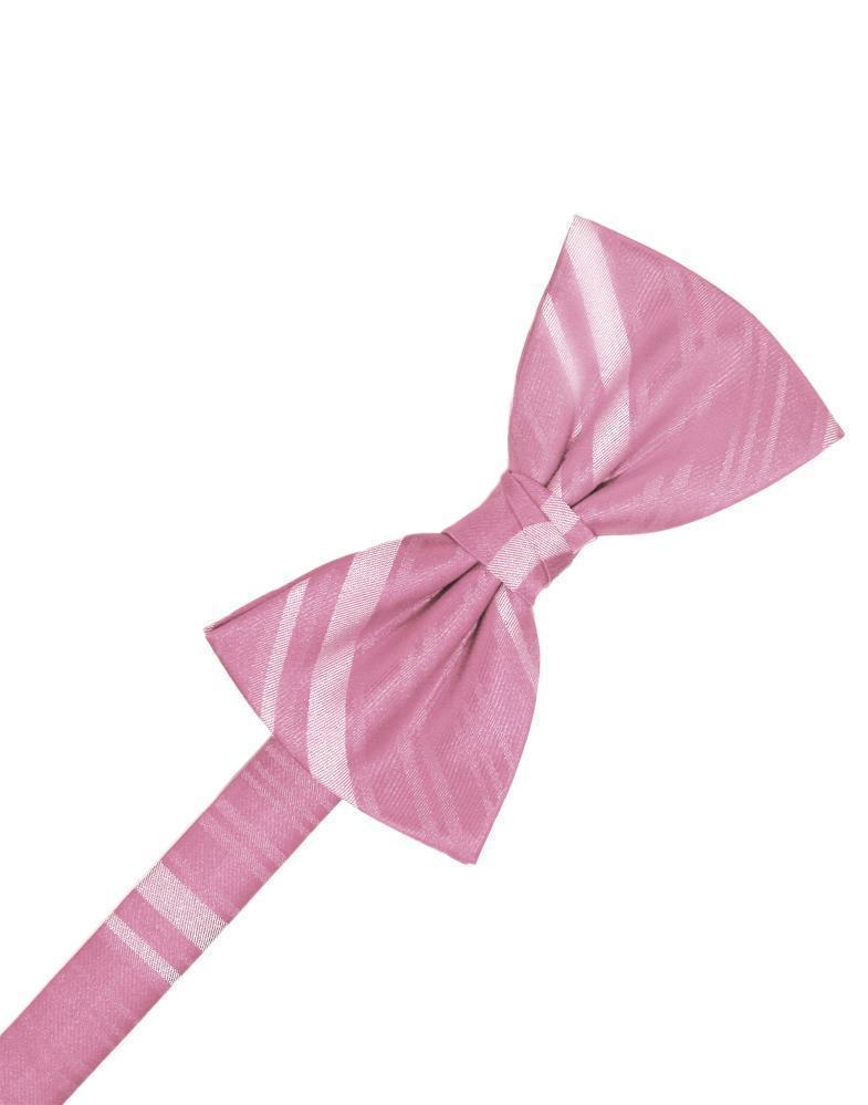 Striped Satin Kids Bow Tie