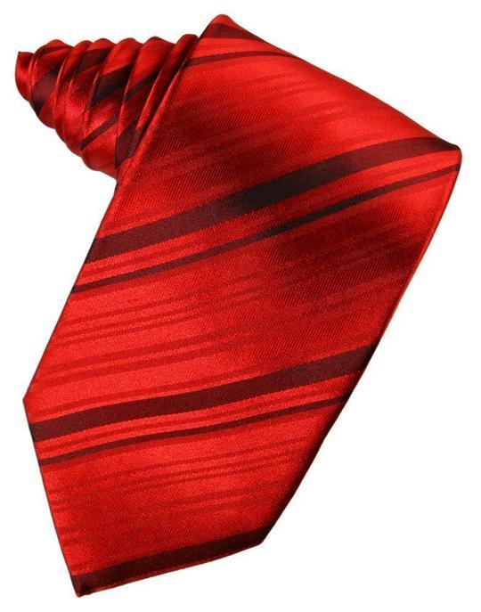 Striped Silk Necktie