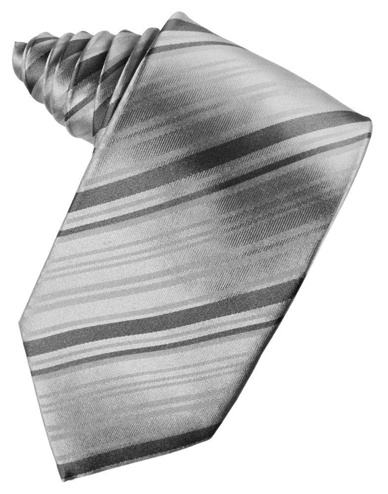 Striped Silk Necktie
