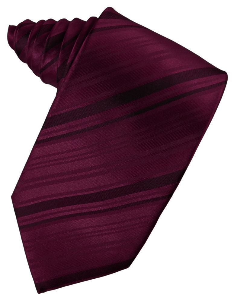 Striped Silk Necktie