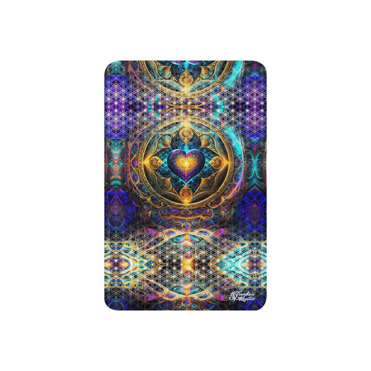 Mystic Euphony Sacred Heart Sherpa Blanket