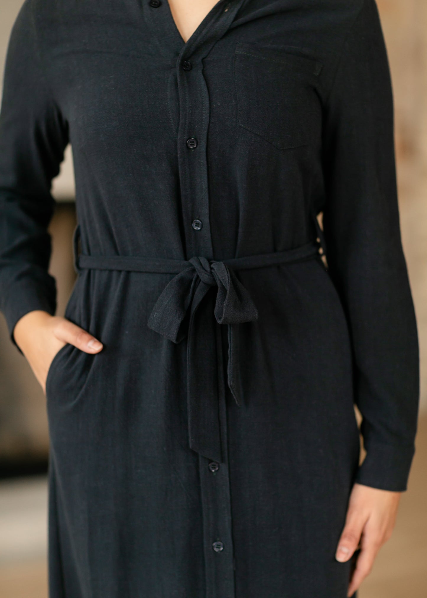 Essential Linen Shirt Dress