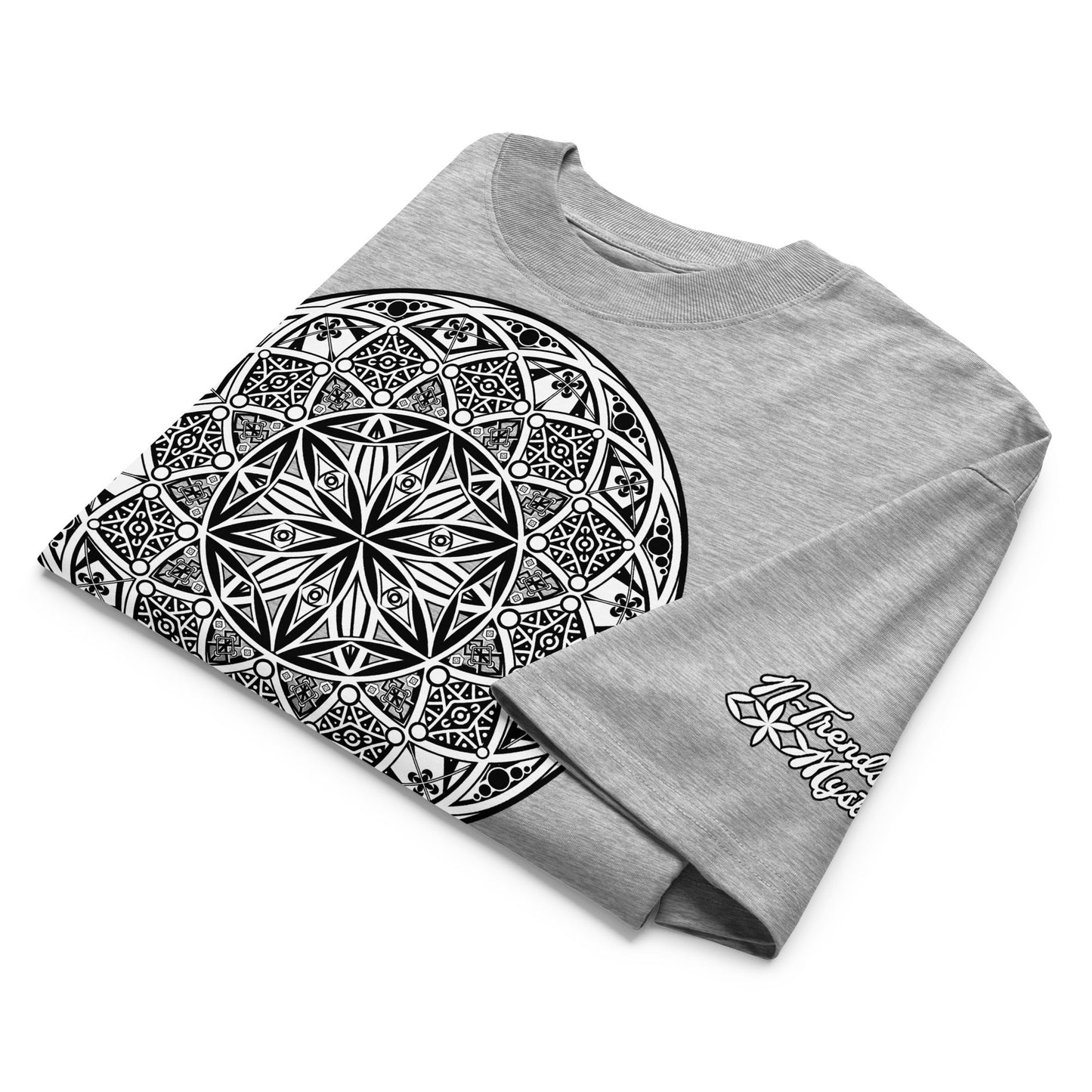 Mystic Eyes | Organic Oversized High Neck T-Shirt