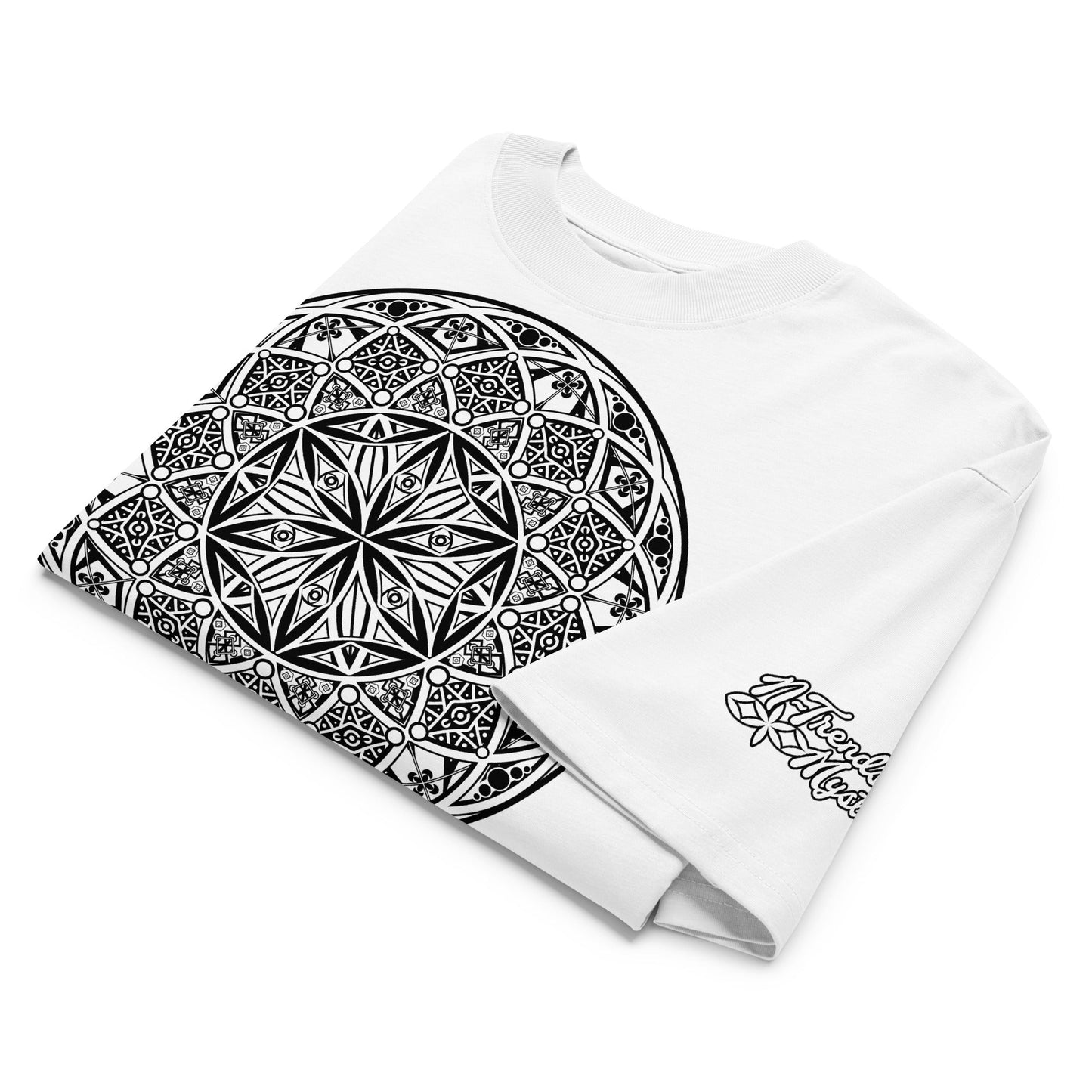 Mystic Eyes | Organic Oversized High Neck T-Shirt