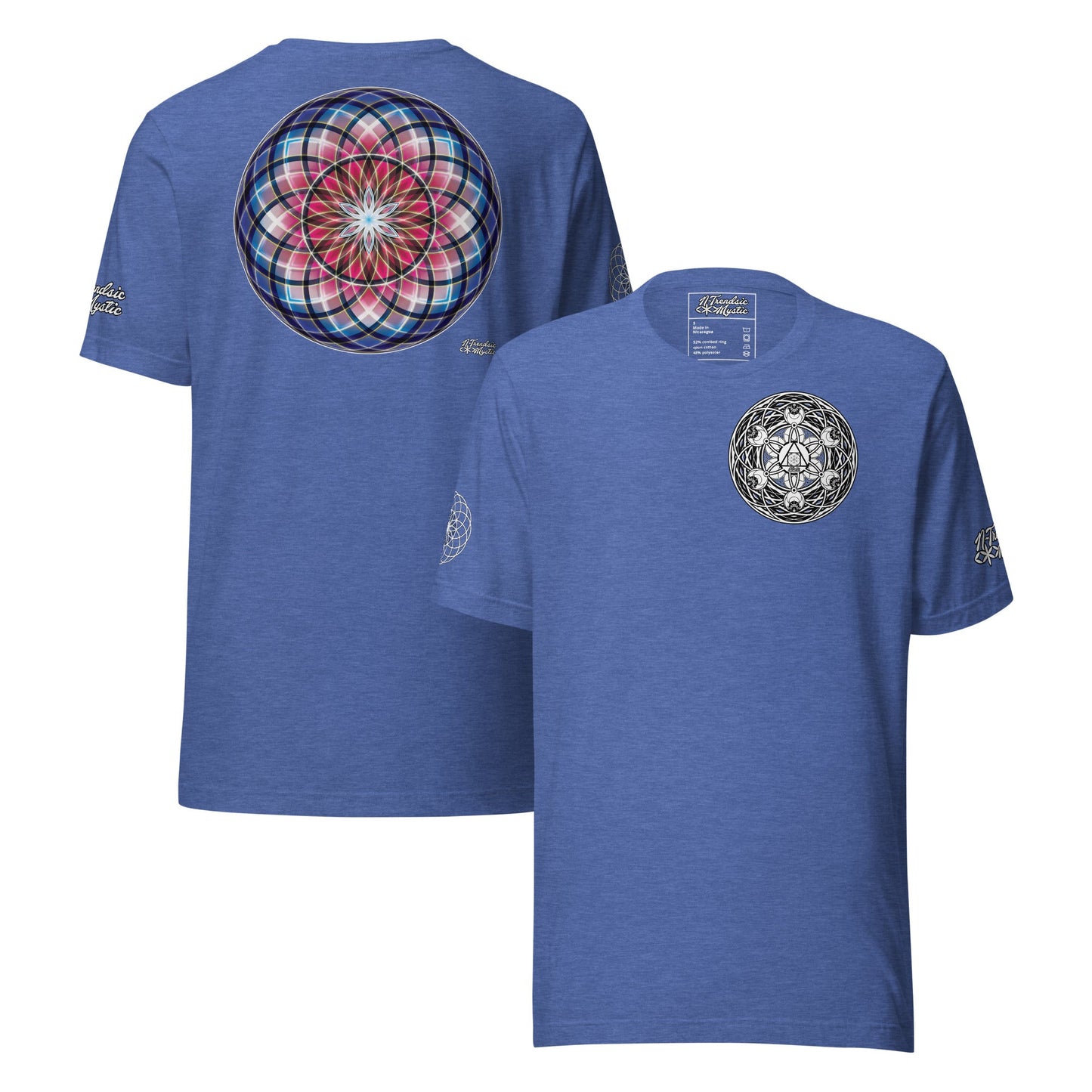 NTrendSic Mystic Signature Tee | DTFlex Sacred Geometry Unisex T-Shirt