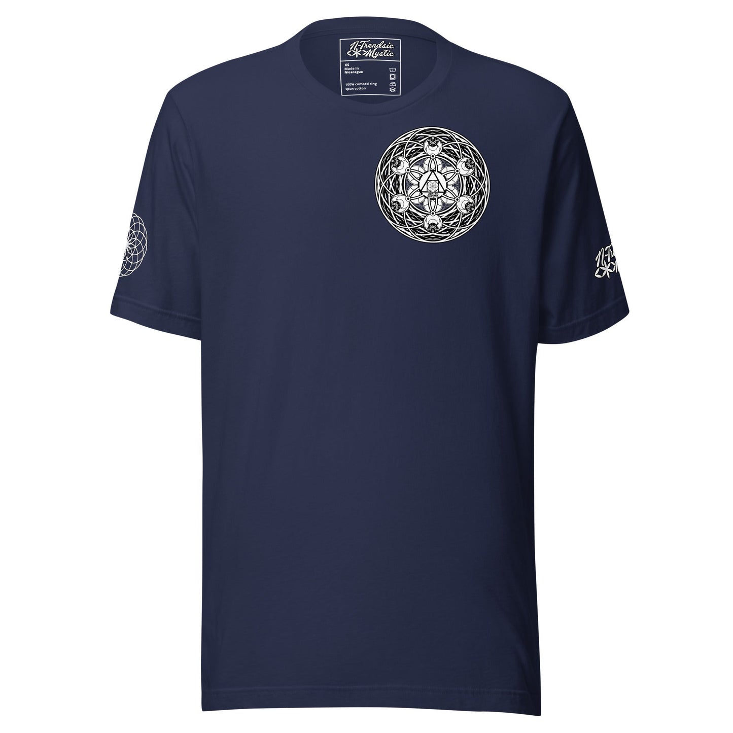 NTrendSic Mystic Signature Tee | DTFlex Sacred Geometry Unisex T-Shirt
