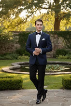 "Vermont" Midnight Blue Tuxedo Jacket
