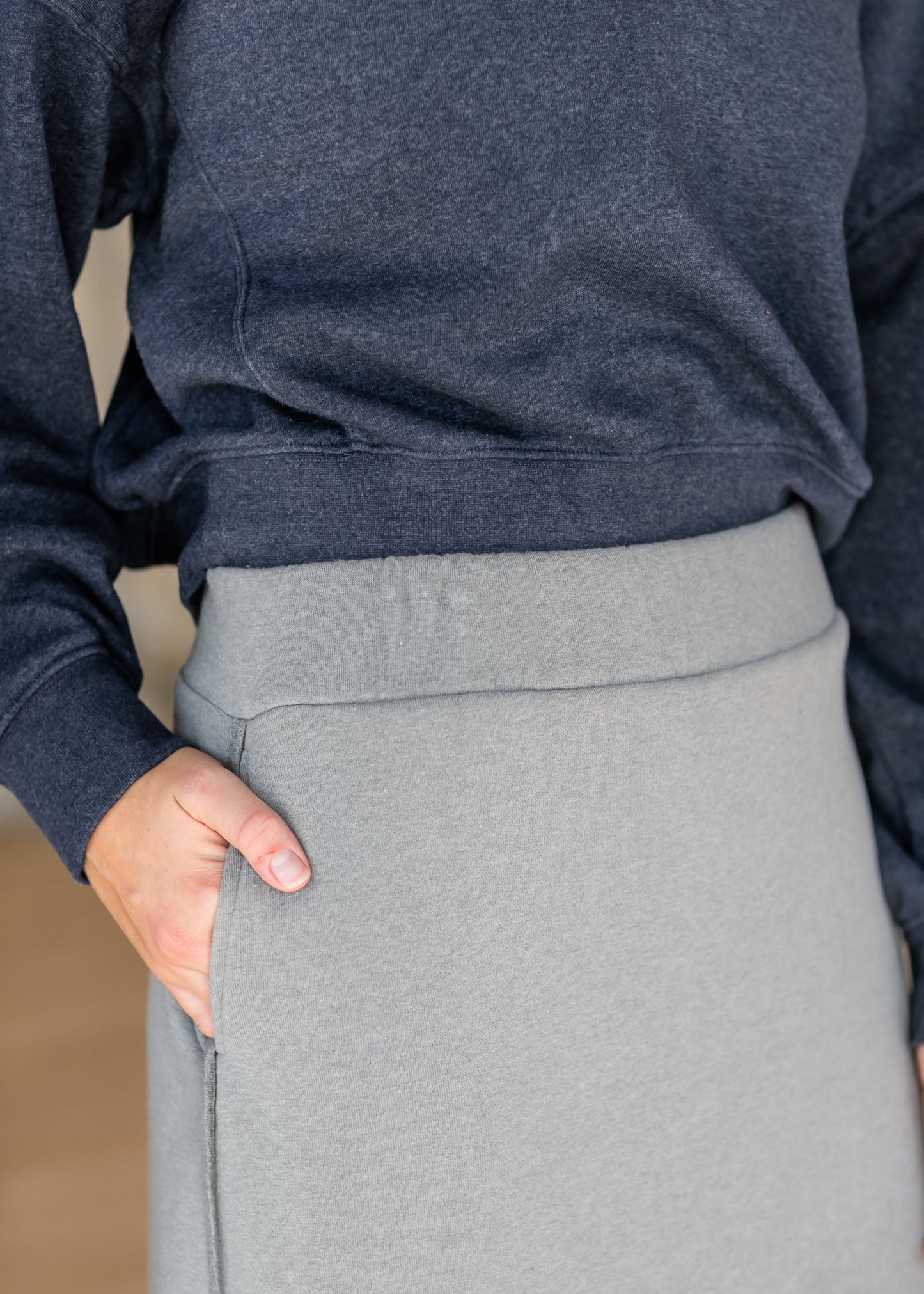 Winnie Sweatshirt Skirt - FINAL SALE